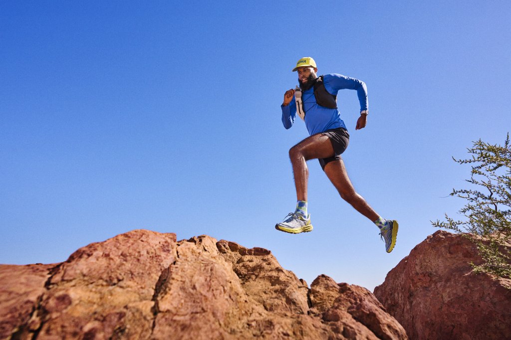 Hoka Runner.