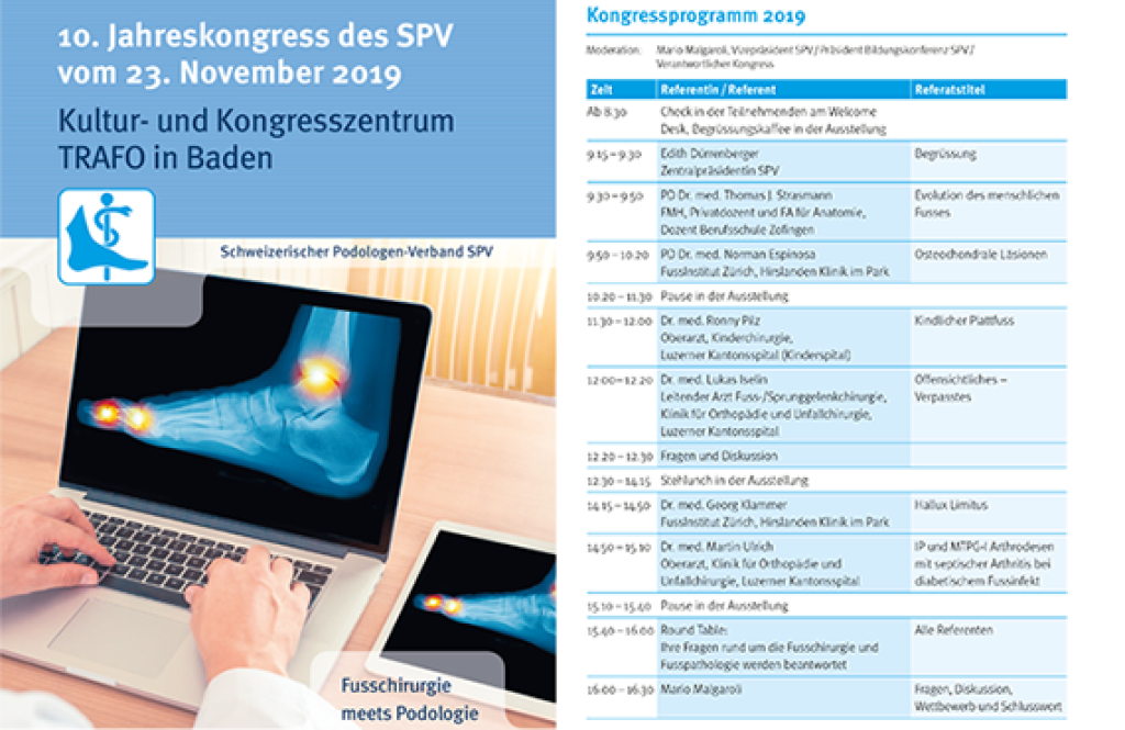 Jubiläumskongress des SPV.