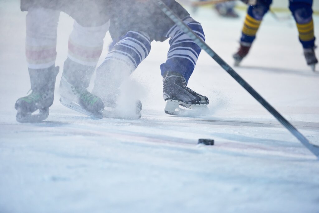 Einlagen im Ice Hockey in der Schweiz.
