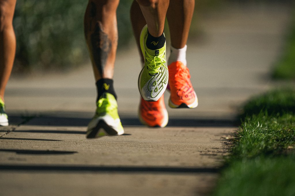 Joggen mit Einlagen in der Schweiz.