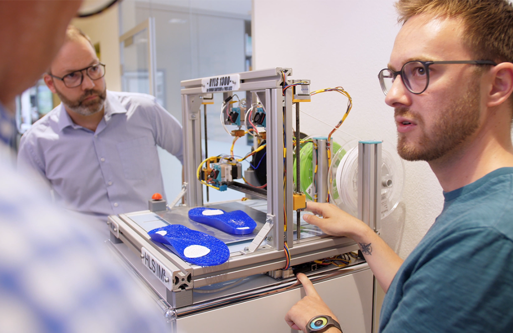 FHNW Zusammenarbeit für hochmoderne, orthopädische Schuheinlagen.